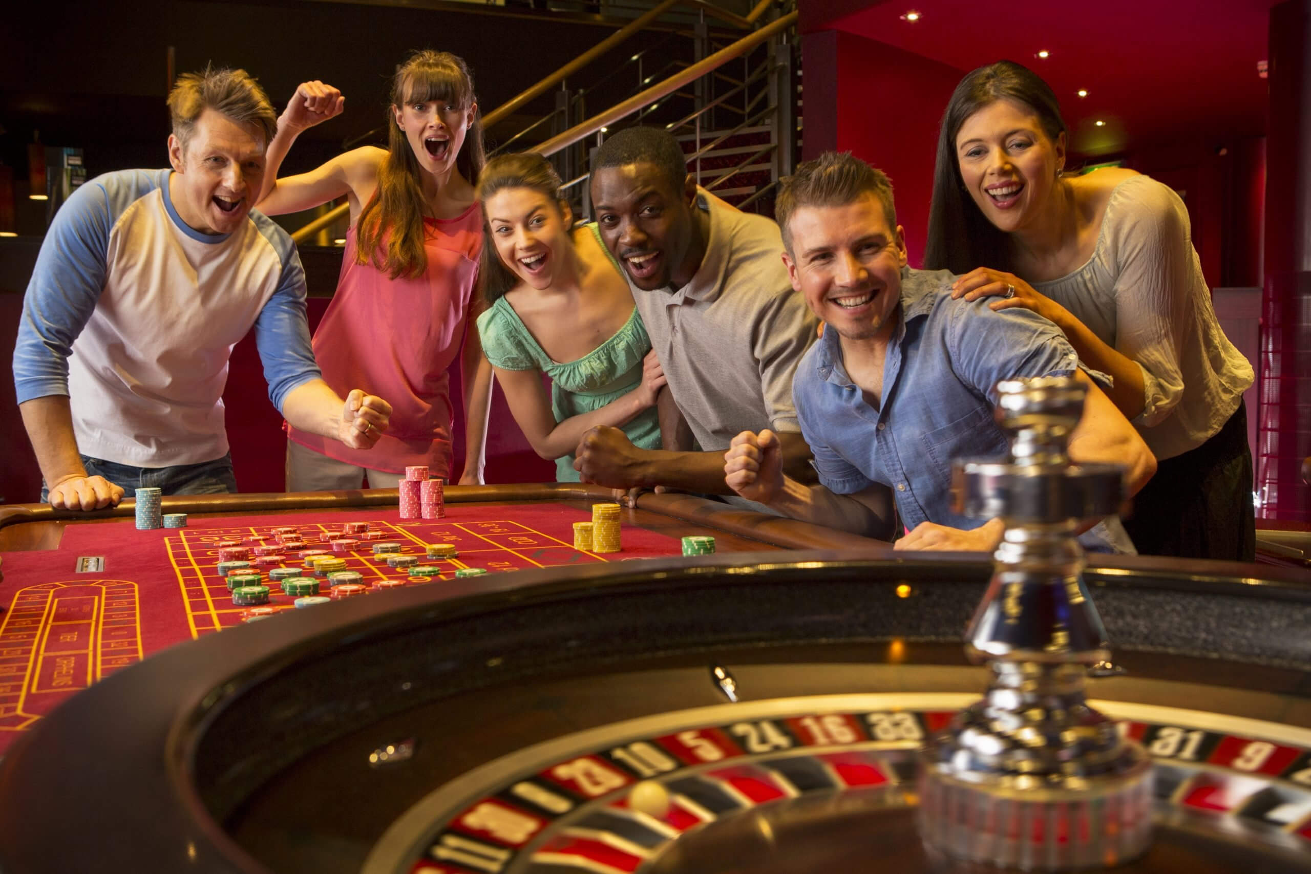 Exklusive Atmosphäre an den Spieltischen im LuxeEventSociety